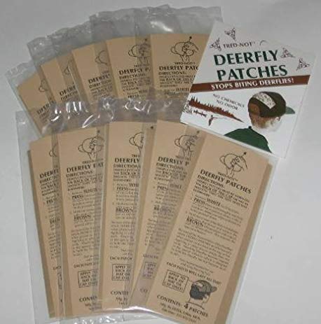 40 / PK Deerfly Patches TredNot Deer Fly Strips
