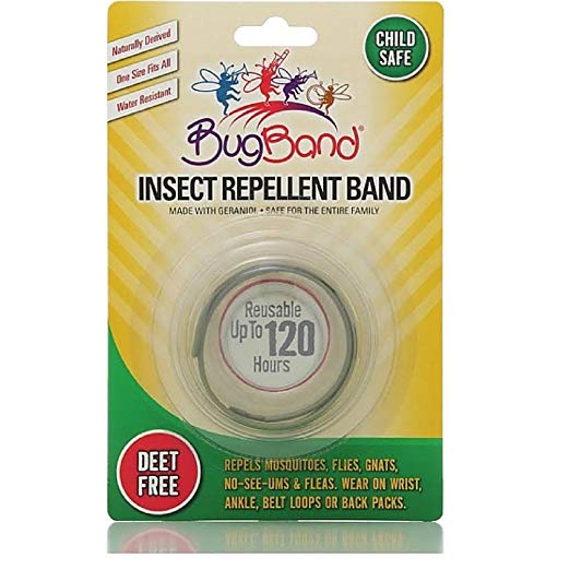 Bugband Wristband Insect Repellent - Color May Vary (Pack of 6)